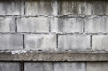 Brick block wall pattern