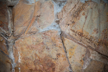 Stone Cladding wall texture design.