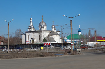 Церковь Воскресения Христова. Нижний Тагил. Россия.