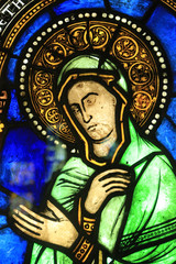 Sainte Elisabeth. La Visitation. 3e quart du XIIe siècle. Musée de l'Oeuvre Notre-Dame de Strasbourg. 