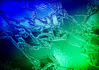 abstract glass texture