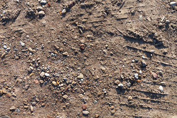Gravel background.