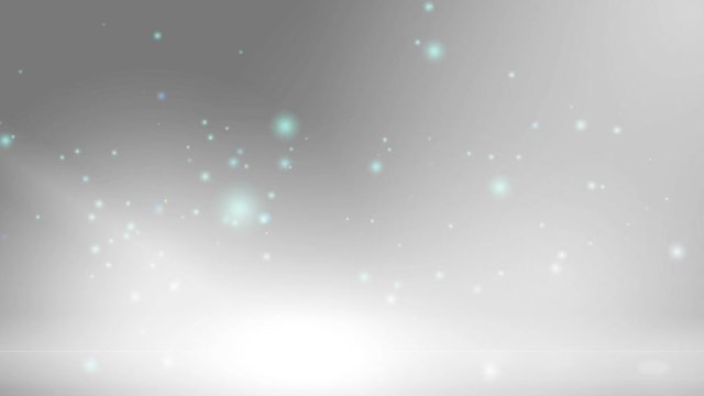 Particles motion background. shining lights, glowing