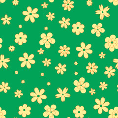 flower geometric seamless pattern. Fashion graphic. Background design. Modern stylish abstract texture. Template for prints, textile, wrapping and decoration, wallpaper. Vector illustration.