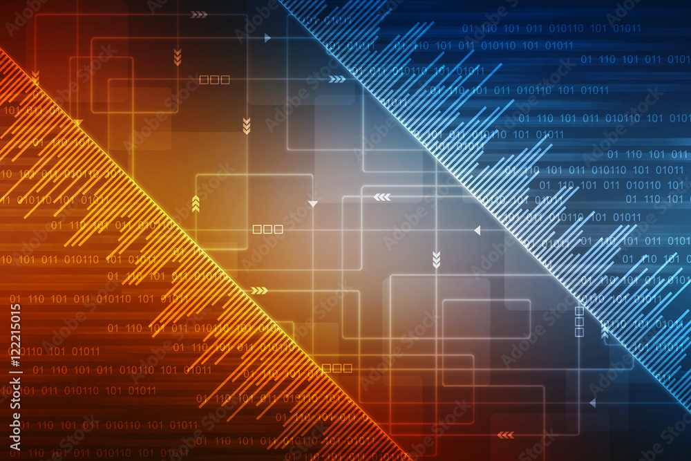 Poster 2d rendering business graph