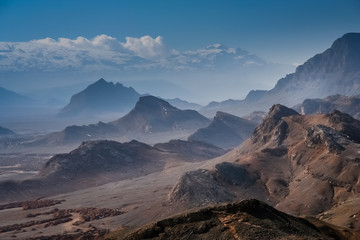 Mountain near Yazd in Iran - obrazy, fototapety, plakaty