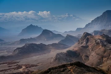 Papier Peint photo Nature Mountain near Yazd in Iran