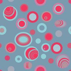 planet geometric seamless pattern. Vector illustration. fashion graphic design. Modern stylish abstract texture. Template for prints, textile, wrapping and decoration, wallpaper. Vector illustration.