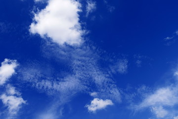 Blue Sky with Clouds