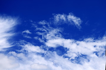Blue Sky with Clouds