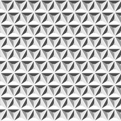 geometric triangle seamless pattern.Fashion graphic design.Vector illustration. Background design.Optical illusion 3D Modern stylish abstract texture. Template for print, textile, wrapping, decoration