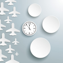 Paper Jet Cover 3 Circles Watch