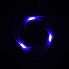 Abstract image of lighting flare