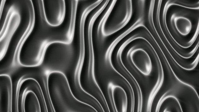 Abstract ripple metal surface background seamless loop