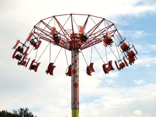 Karussell im Freizeitpark