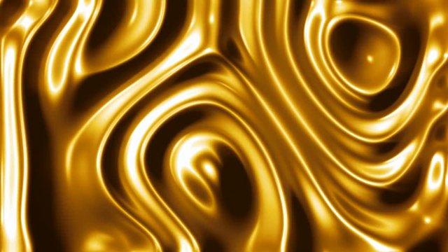Gold abstract motion background seamless loop