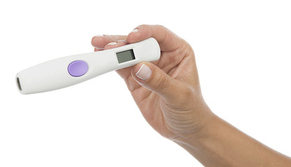 Digital Pregnancy Test Isolated
