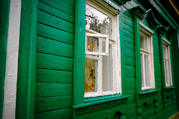 Old house and windows