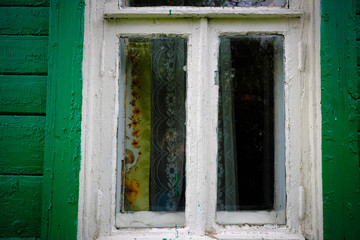 Old house and windows