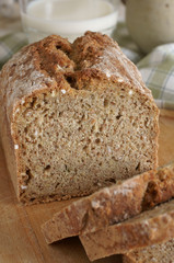 Irish wheaten soda bread