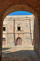 Fototapeta na wymiar Caracciolo castle. Sammichele di Bari. Puglia. Italy. 