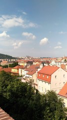 Fototapeta na wymiar Панорама Праги.