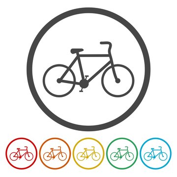 Bicycle Icon. Bicycle Icon Vector