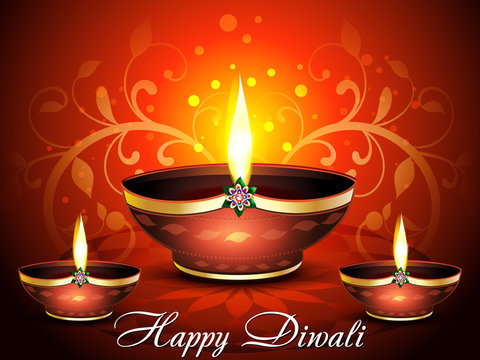 happy diwali celebration background
