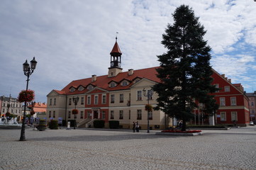 Obraz premium Rynek w Kępnie