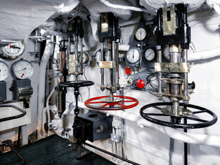 Pressure Valves on HMS Belfast