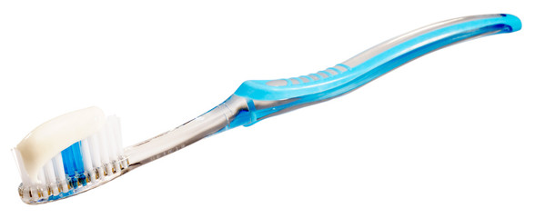 Toothbrush with toothpaste