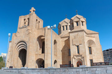 Fototapeta na wymiar Armenia. Yerevan. Saint Gregory the Illuminator Cathedral.