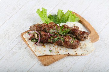 Lamb kebab