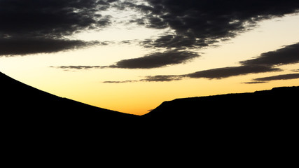 Cloudy Sundown - Landscape Karoo National Park