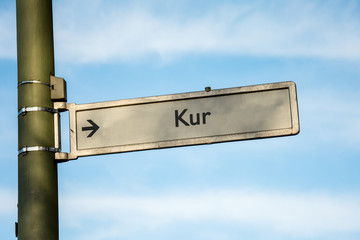 Schild 67 - Kur