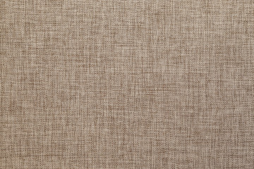 Naklejka na ściany i meble Light brown textile wallpaper with fine fabric