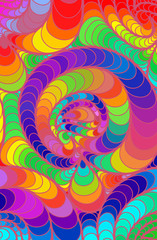 Vector wave background of doodle hand drawn lines