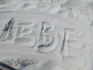 Lebe im Sand