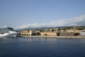 Fototapeta premium porto di Messina