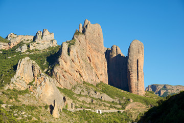Riglos Mountains in Spain