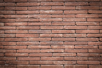 Brick wall texture pattern or brick wall background for interior or exterior design with copy space for text or image.