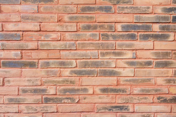 Brick wall texture pattern or brick wall background for interior or exterior design with copy space for text or image.