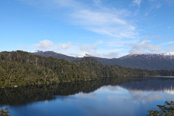 Obraz na płótnie Canvas Lake Nahuel Huapi, Patagonia, Argentina
