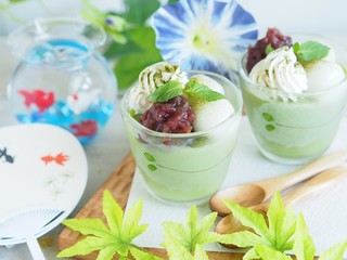 抹茶プリン