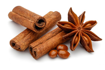 Cinnamon and star anise