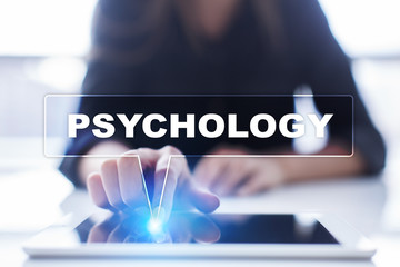 Woman is using tablet pc, pressing on virtual screen and selecting 