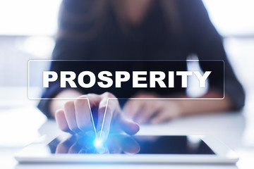 Naklejka premium Woman is using tablet pc, pressing on virtual screen and selecting 