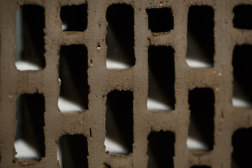 Closeup view of bricks