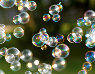 Soap bubbles