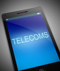 Telecoms concept.
